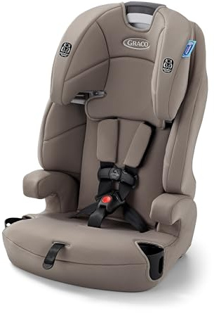 Graco® Tranzitions 3-in-1 Harness Booster Car Seat, Forward Facing Car Seat, Highback, to Backless Booster, Cinder