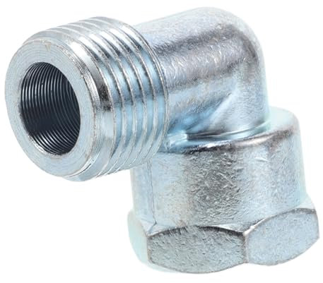 TOBBOMEY Gas Stove Joint Inlet Fittings Connector for Kitchen Stove Pipe Elbow Adapter