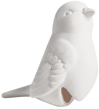 Mathilde M. Oiseau à Poser sur Verre en Biscuit de céramique