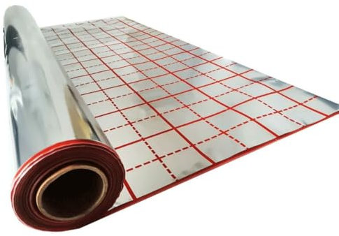Hotfloor - Underfloor Aluminium Insulation Vapour Barrier Membrane for Underfloor Heating 1x50m Roll