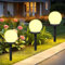 ZeiLaBang Kakadi Solarlampen für Außen Kugel,3 Stück Solar Gartenleuchten für Außen,LED Kugel mit Erdspieß,Solar Gartenleuchte Wasserdicht Solarlampe für Terrasse Gehwege Hof Gartendeko
