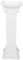 Estatua de columna griega alta, pedestal romano blanco, elegante centro de mesa de boda y soporte de flores, columnas y pilares clásicos para decoración del hogar, decoración de fiestas