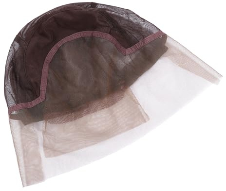 CIYODO Atmungsaktive Verstellbare Lace Front Wig Cap aus Mesh Leichtes Haarnetz für Perückenherstellung Komfortabel und Luftdurchlässig Geeignet für Damen für Sommergebrauch