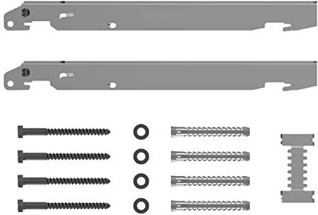 Kermi – kurz-Set Montage Halterung für das Typ 11 – 33, BH 954 mm, weiß