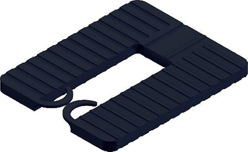 Roto/Gluske Distanzpalette EUROKLICK Typ 2 | 40 x 30 x 6 mm | Farbe schwarz | 1000 Stück