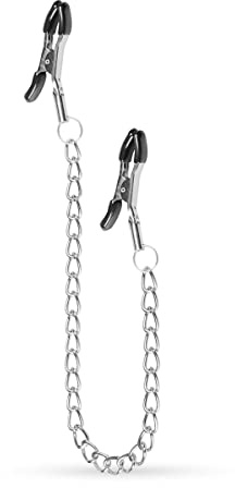 Easytoys Fetish - Klassische Nippelklemmen mit Kette