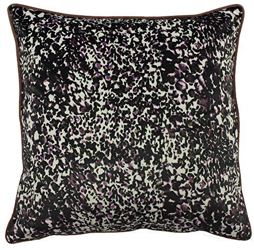 Furn Mika Cushion Cover-Polyester-Rose/Green-50 x 50cm, Polyester, Rose/Green, 50 x 50cm (20 x 20)
