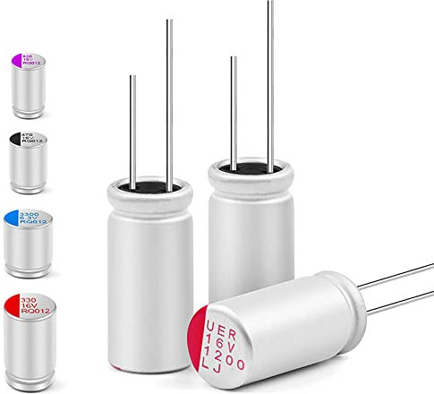 10 x Solid Capacitor Motherboard Grafikkarte, 6,3 V, 390 uF, 5 x 9