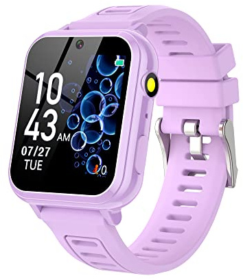 Kids Smart Watches Girls Gifts Age 3-12, Smart Watch for Kids with 39 Games Camera Video Recorder Music Player Alarm Calculator Stopwatch Flashlight Pedometer Gift Toys for Girls Ages 5 6 7 8 9 10