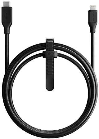 NOMAD Sport Cable USB-C auf Lightning-Kabel für Laden mit bis zu 20W mit 2 Metern Länge USB-C auf Lightning