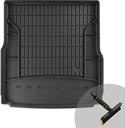 FROGUM ProLine 3D Gummimatte Exklusive Auto Kofferraummatte Kofferraumwanne für Volkswagen Passat B8 2014-2022 | Bequemer Organiser | Die höchsten Kanten