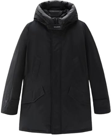 WOOLRICH -CFWOOU0487MRUT0001-Polar Parka aus Ramar Cloth mit hohem Kragen (XXL), Schwarz