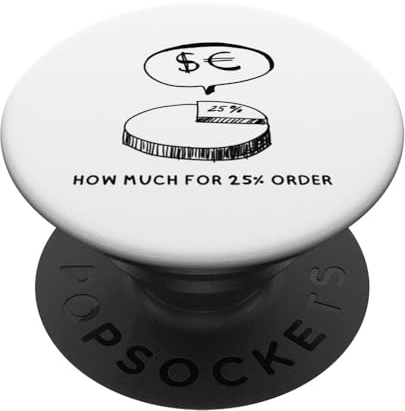 Wie viel kostet 25% Bestellung PopSockets mit austauschbarem PopGrip
