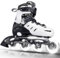 Kuxuan Skates Inline-Skates für Kinder Einstellbare Fun Illuminating Skates für Mädchen, Jungen, Frauen Outdoor-und Indoor-Anfänger