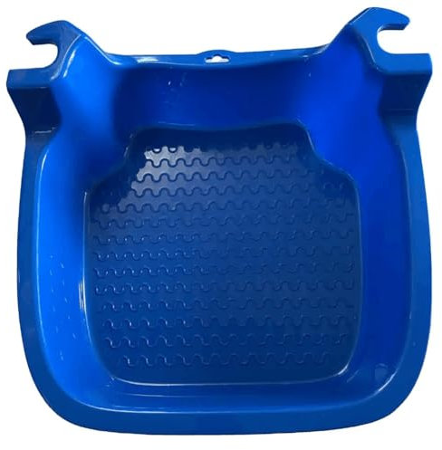 Sefdrert Pool Foot Bath, Non-Slip Footbath Tub, for Above Ground Swimming Pools, Spas to Wash Feet Sand, Mounted on Pool Ladder