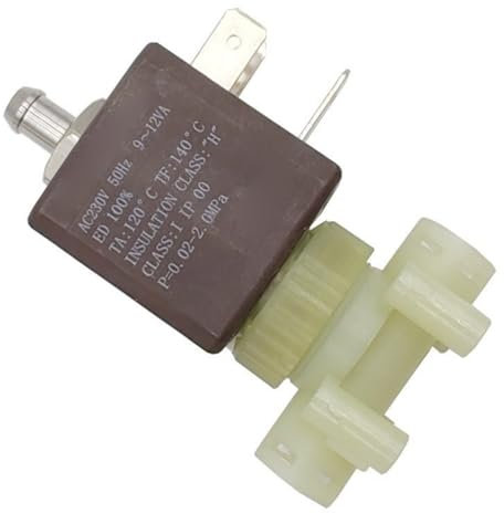 230V Control Valves Electric Solenoid Valves Coffee Machine Part Texture Suitable for Espresso Machines