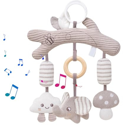 Zyntora Baby Stroller Toys,Spielbogen Für Kinderwagen | Lernaktivitäten Spielbogen Für Reisebetten Ausflüge Park Lange Autofahrten