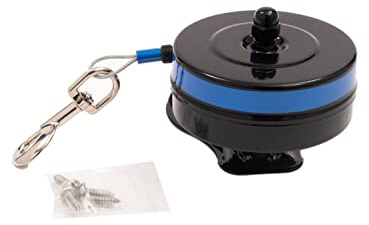 Lixit® Bracket Mount and Stake Retractable Leash Tie Outs for Dogs (Medium (Pack of 1), Bracket)