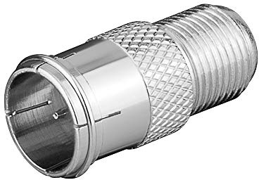 F-Stecker auf F-Buchse F-Quick Schnellverbinder