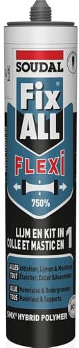 SOUDAL â€“ Kitt Flexi 290 ml Schwarz SOUDAL 105031 â€“ sid-396238