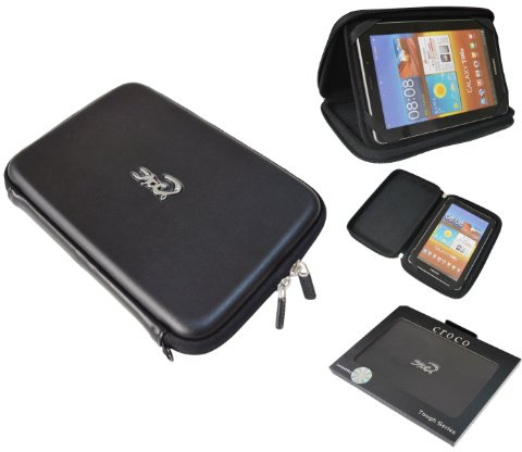 Croco CAS2840 Tough Series Case for 7.7 inch Samsung Galaxy Tab P6800, P6810 - Black