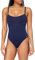 Haute pression Femme A1001 Maillot de bain une pi ce, Bleu (Marine), 42 EU