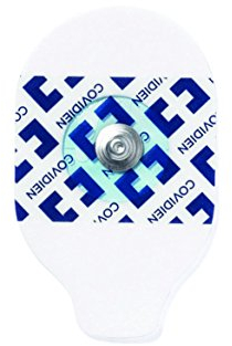 500x Covidien EKG Elektroden mit Hydrogel + Schaum / 57 x 34 mm/Qualitätsprodukt Einmalelektroden Einmal Klebe Elektroden Typ: Kendall 31.1925.21 H92SG
