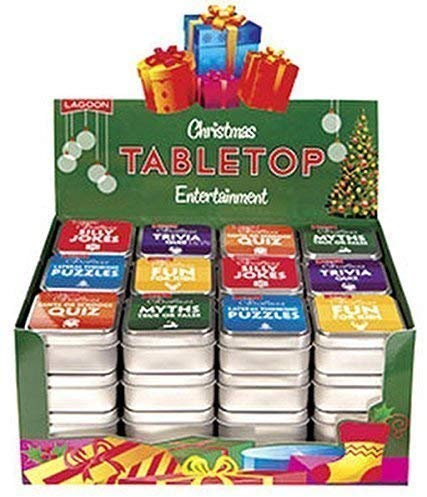 Lagoon - Christmas Themed Table Top Trivia & Quizzes - Sold Individually - Christmas Fun for Kids