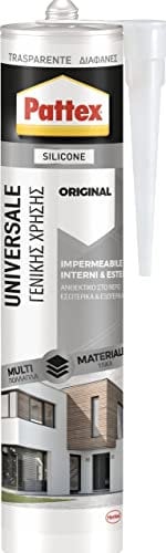 Pattex Sigillante Universale, Silicone Universale, Trasparente, 280 ml