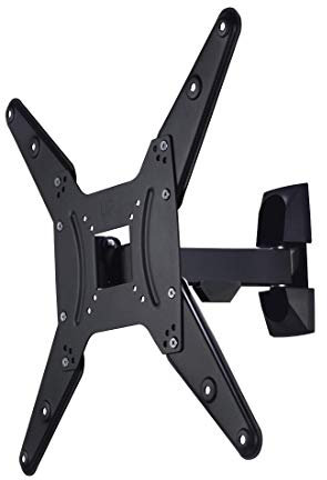 Hama | Soporte de Pared para TV de 32 a 65 (Sistema Easy-Fix, VESA 400x400, para TV de hasta 20kg, Giro de 180°, Inclinación +5/-12°), Color Negro