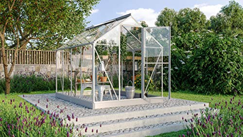 Vitavia Gewächshaus Triton 5000, ESG, alu, inkl. Fundament