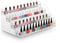Ejoyous 4 Tier Nail Polish Organiser, Safe Non-toxic and Environmentally Friendly, Durable Nail Polish Acrylic Clear Makeup Display Rack Organizer Holder, for Tattoo Ink Nail Polish