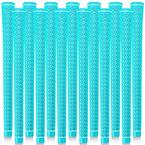 KINGRASP Golfschläger-Griffe (13-teilig) Set Golfschlägergriffe | Multi-Compound Gummi-Golfgriff Untergröße/Standard/Mittelgröße 10 Farben optional.
