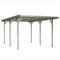 GFP Carport 3,05x5,04 m Julia Aluminium Eloxiert inkl. Montagematerial Designer Einzelcarport Schutzdach