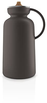 EVA SOLO | Silhouette Isolierkanne 1l |Zu 100% tropffreie Isolierkanne mit Stahleinsatz | Chocolate