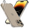 ebestStar - Cover per iPhone 14 Pro Apple, Custodia Silicone Trasparente, Protezione TPU Antiurto, Bordi Rinforzati, Trasparente