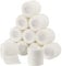 Cohesive Bandage Wrap 2 x 5 Yard Self Adherent Vet Wrap 5CM x 4.5M Self Adhesive Bandage Tape for Wrist Ankle Sprain Swelling Elastic Pet Bandage Sock Football Tape Tattoo Grip Cover White (12 Roll)