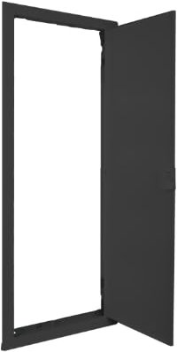 Marco y puerta metálico para hueco obra 304x730mmSOLERA KIT-MRP56NGGrafito