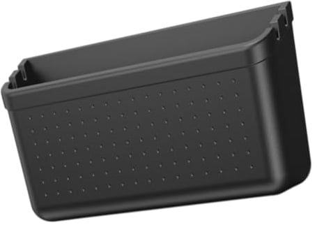 GLEAVI Contenitore Per Auto Abs Porta Cellulare Contenitore Portaoggetti Auto Adesivo Capacità Sufficiente Per Riporre Pass Chiavi Licenza Di Guida e Altri Oggetti Vari