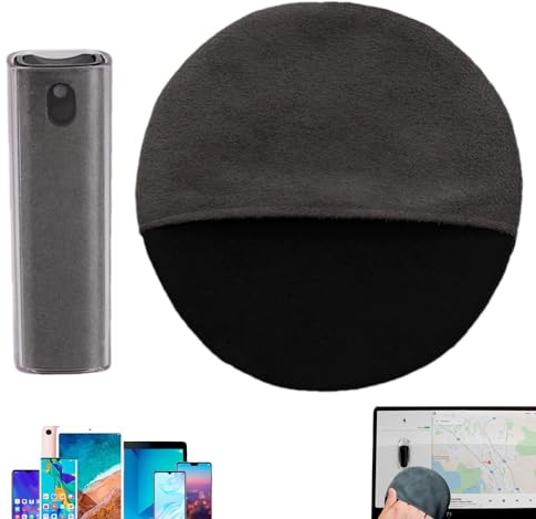 Teksome Mikrofaser-Wischer für Bildschirm, Mikrofaser-Reinigungstuch | Mikrofaser-Reinigungstuch-Set | Multifunktionsspray-Mikrofaserwischer für Auto-Smartphones, Laptops, MacBooks, Computermonitore