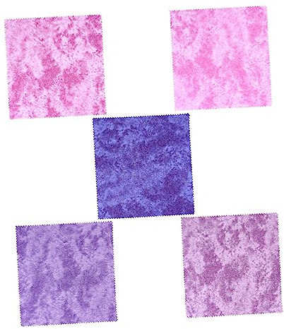 PHENOFICE 5blätter Baumwollstoff Patchwork Stoff Für DIY Handwerk Sternenhimmel Muster Zum Nähen Von Kissen Taschen Quilt Hochwertige Baumwolle Weich Und Langlebig Einfach Zuschneiden Und