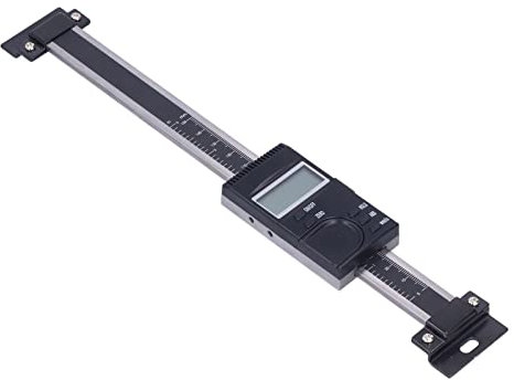 Gearwell Calibrador Vernier Vertical Digital IP45 Impermeable, Escala Lineal LCD para Máquinas Fresadoras Industriales