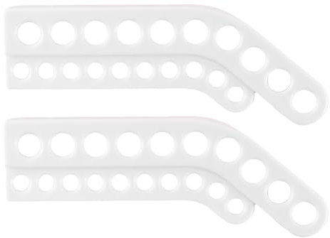 Sarini Battery Storage Organiser Wall Mounted Stand For 10 AAA And 10 AA Batteries 2 Slots Wall Mount Battery Dispenser