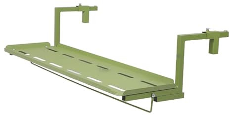 Balkontisch Klapptisch Outdoor Balkontisch Höhenverstellbar Balkontisch 120cm Grün