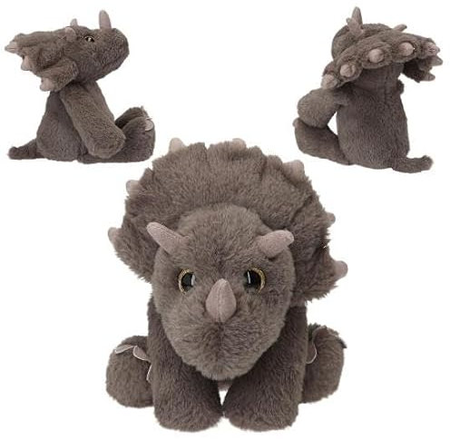 Depesche Dino World Plüsch Floppy Triceratops 25 cm