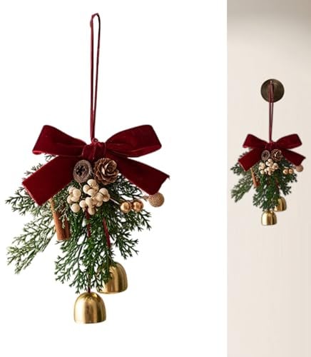 Weihnachtsglöckchen Türhänger Winterliche Feiertagsdekoration