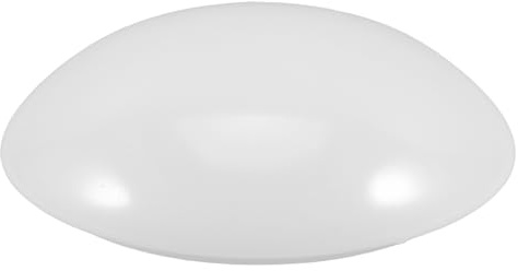 COHEALI Cache-Ampoule Rond Blanc pour Plafonnier 188 CM Abat-Jour de Remplacement pour Luminaire Lampe Chambre Appliques Murales pour Couloir et Escalier Abat-Jour Clipsable Solide