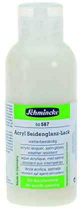 Schmincke Acryl Seidenglanz-Lack, 250 ml