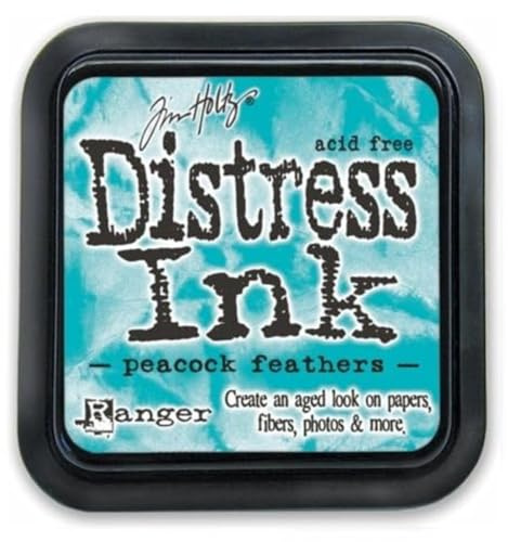 Distress Ink Pad-Peacock Feathers