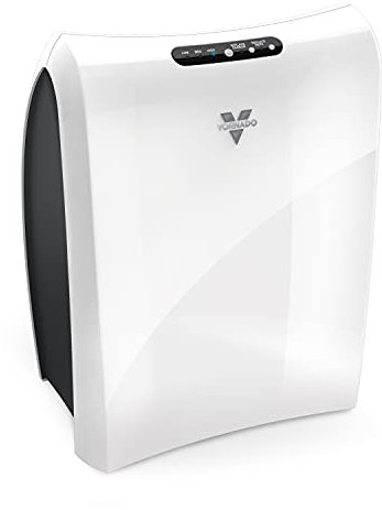 Vornado AC350 Air Purifier with True HEPA Filter, Captures Allergens, Smoke, Odors, Pollen, Dust, Mold Spores, Pet Dander